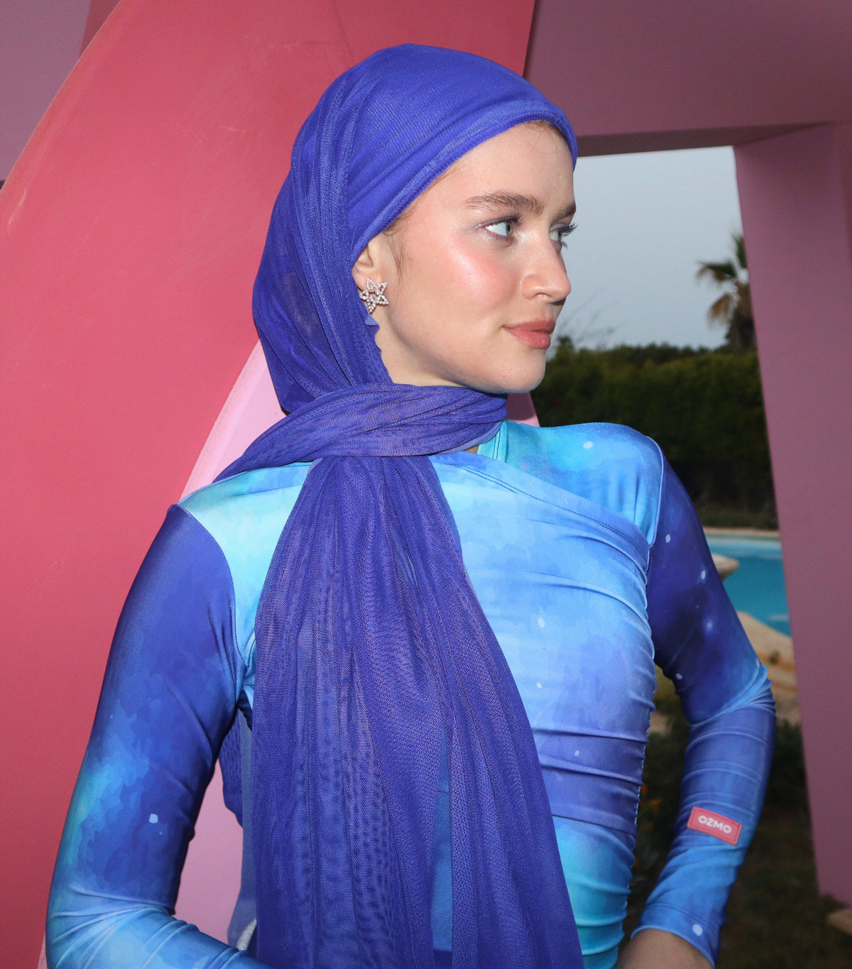 Nebula Swim Hijab