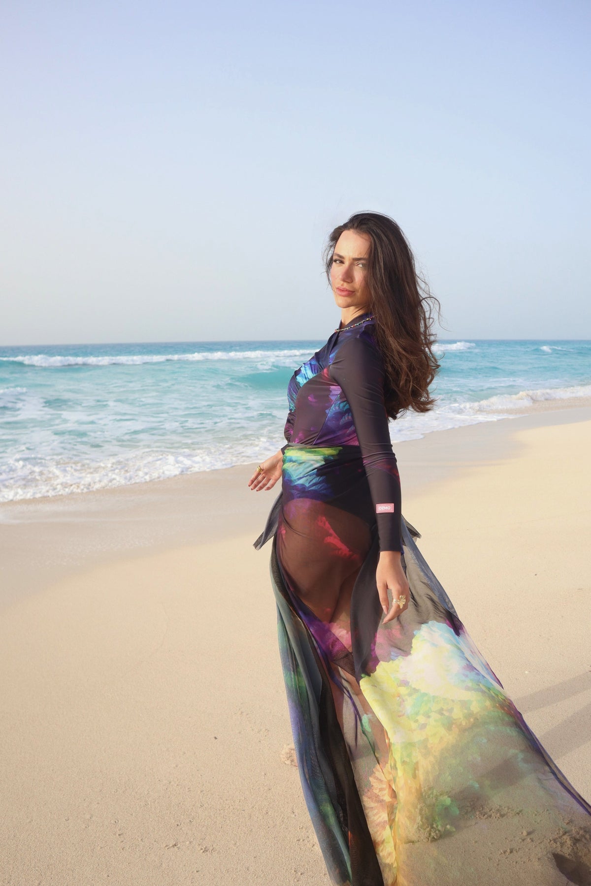 Cosmic Reef Maxi Tulle Skirt